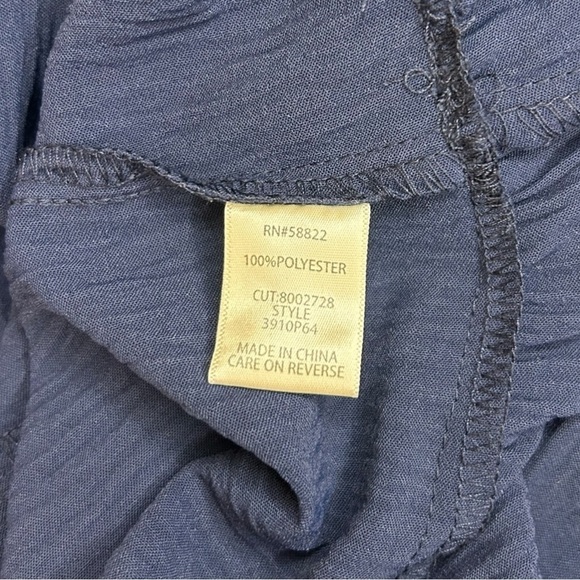 Max Studio London Women’s Sapphire Above The Knee Midi Peplum Dress Size XL - Picture 9 of 11